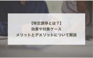 特定調停とは？効果や対象ケース、メリットとデメリットを比較解説