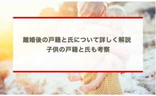 離婚後の戸籍と氏（姓・名字）について詳しく解説 – 子供の戸籍と氏（姓）も考察